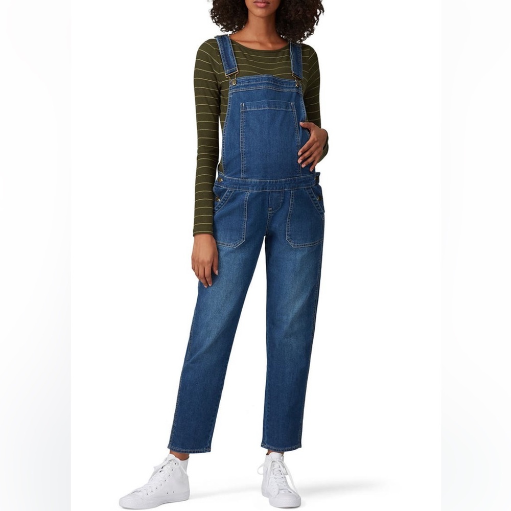 soon maternity Alice Denim Overalls